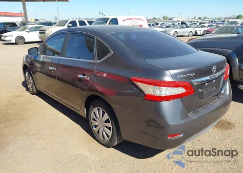 2014 Nissan Sentra S from USA, damaged, VIN 3N1AB7AP4EY234337